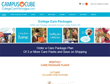 Tablet Screenshot of campuscube.com